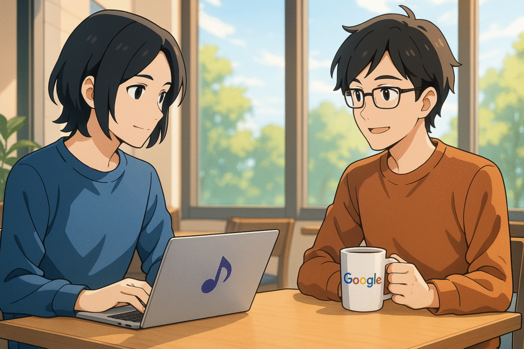 グーグルを思わせるイメージ画像